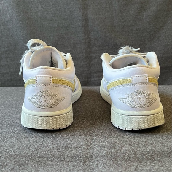 Jordan 1 Low Barely Grape Sneakers - Picture 9 of 12